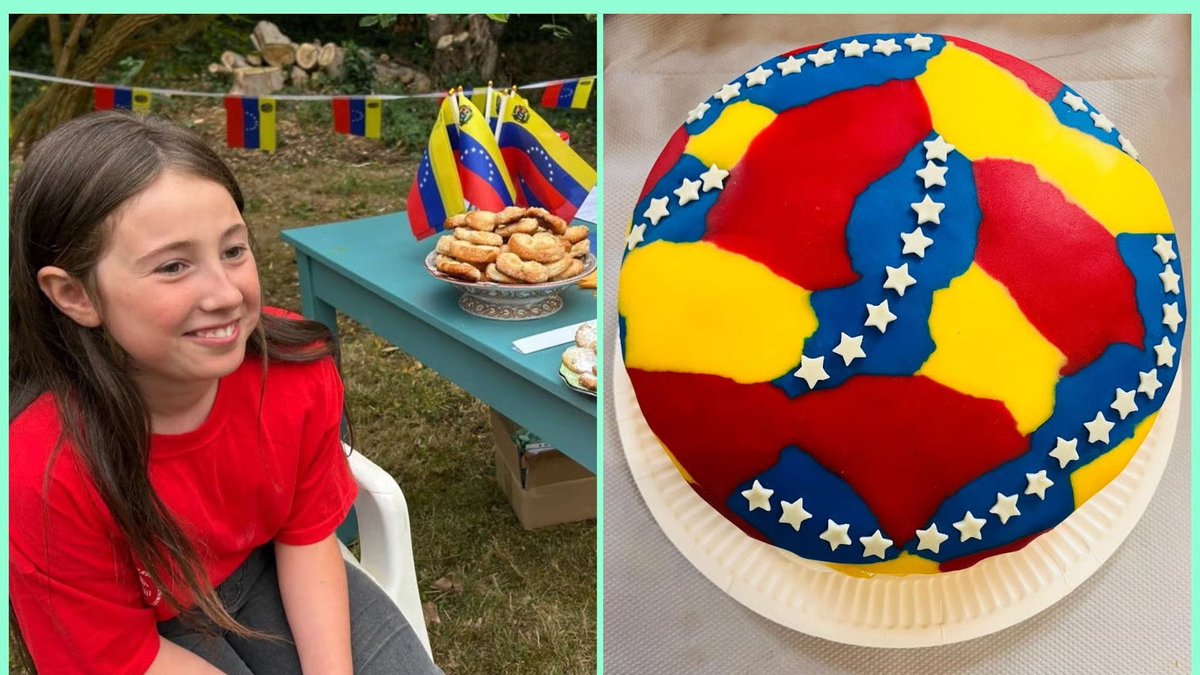 SoyArepita's tweet photo. 🇻🇪🇬🇧 Te amamos, Maud: vive en Norfolk (Inglaterra), tiene 10 años y ya ha recaudado £1.000 haciendo ponquecitos y galleticas para los venezolanos 🧁 | https://t.co/jQKfugn0b0

Gracias por el dato: @eldiario  @UKinVenezuela https://t.co/AQvpzMmY5b