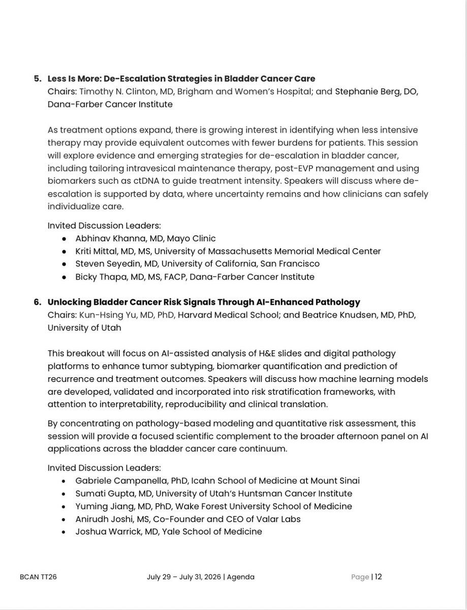 KMittalmd's tweet photo. Looking forward to @BladderCancerUS BCAN Think Tank this week; presenting at the “Less Is More” breakout session chaired by @bergsa83 and @ClintonTim
Excited to discuss how evidence is reshaping treatment de-escalation #BCANThinkTank @Parminder1699 @PGrivasMDPhD @MonikaJoshimd https://t.co/KjuMpteuat