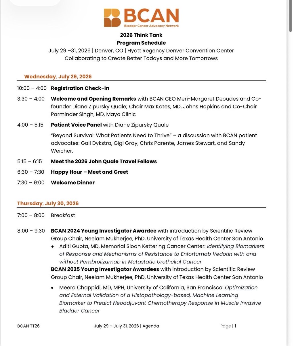 KMittalmd's tweet photo. Looking forward to @BladderCancerUS BCAN Think Tank this week; presenting at the “Less Is More” breakout session chaired by @bergsa83 and @ClintonTim
Excited to discuss how evidence is reshaping treatment de-escalation #BCANThinkTank @Parminder1699 @PGrivasMDPhD @MonikaJoshimd https://t.co/KjuMpteuat