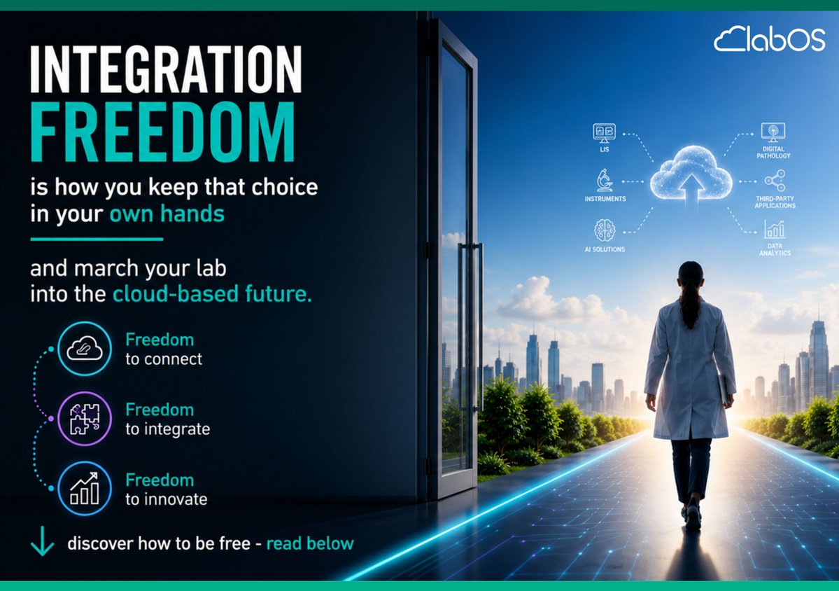 LabOS_LIS's tweet photo. Every lab stakeholder knows the drill: Closed interfaces. Proprietary data. Costly migrations. But here's the good part - it doesn't have to be that way - and here's the why and the how: https://t.co/uSGx3vYJpP https://t.co/M4YIQZ94DC