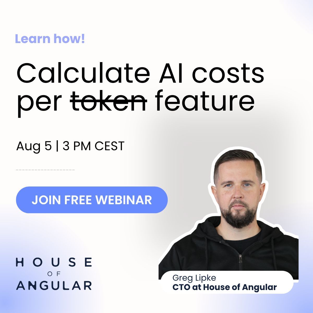 HouseOfAngular's tweet photo. Stop measuring your team's AI usage by tokens spent ❌

📅 Aug 5 | 3 PM CEST
"How to Implement and Control AI in Your #Development Team"

Join our free webinar, where our #CTO will share a framework for measuring the impact of AI on software delivery → https://t.co/eeQs08O0F3 https://t.co/FtlVFBVwJo