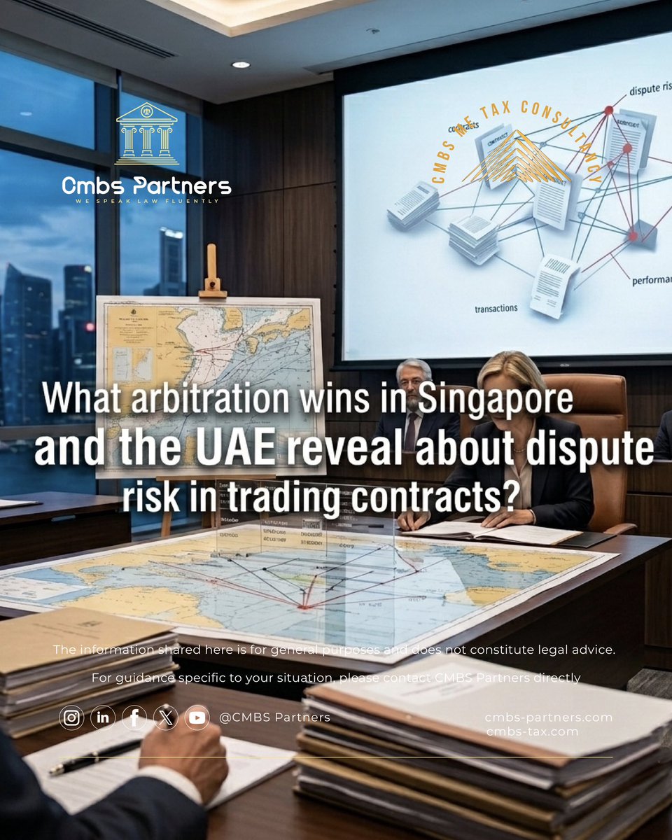 CMBSPartners's tweet photo. We’ve represented commodities traders in both SIAC arbitration (for a leading UAE-based mineral trader) and HIAC arbitration (for a Singapore-based commodities trader), two different arbitral seats, two different counterparties, but the same underlying pattern.

#Arbitration #uae https://t.co/Senwm6CDD2