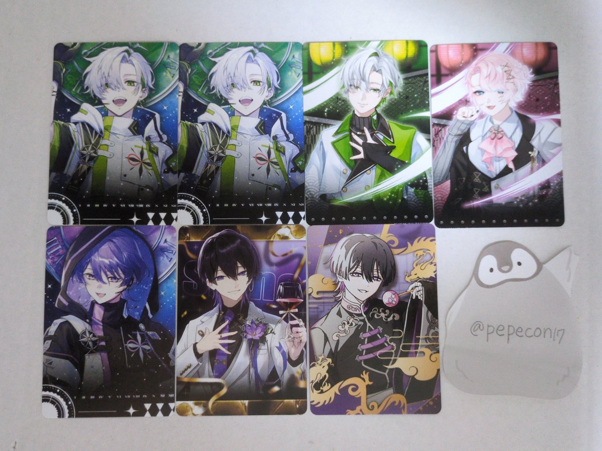 pepecon17's tweet photo. 求）画像1枚目
譲）画像2枚目
郵送での交換です
 #クロノヴァグッズ交換 https://t.co/Plp2WE830C