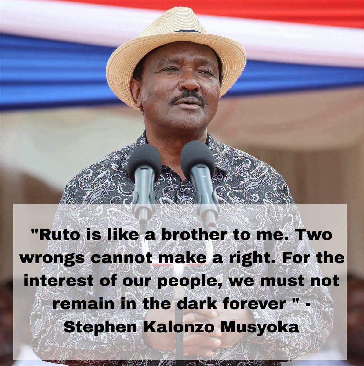 bakhita_esther's tweet photo. Karibu Nyumbani Kalonzo Musyoka. https://t.co/X0IbYUB8NF