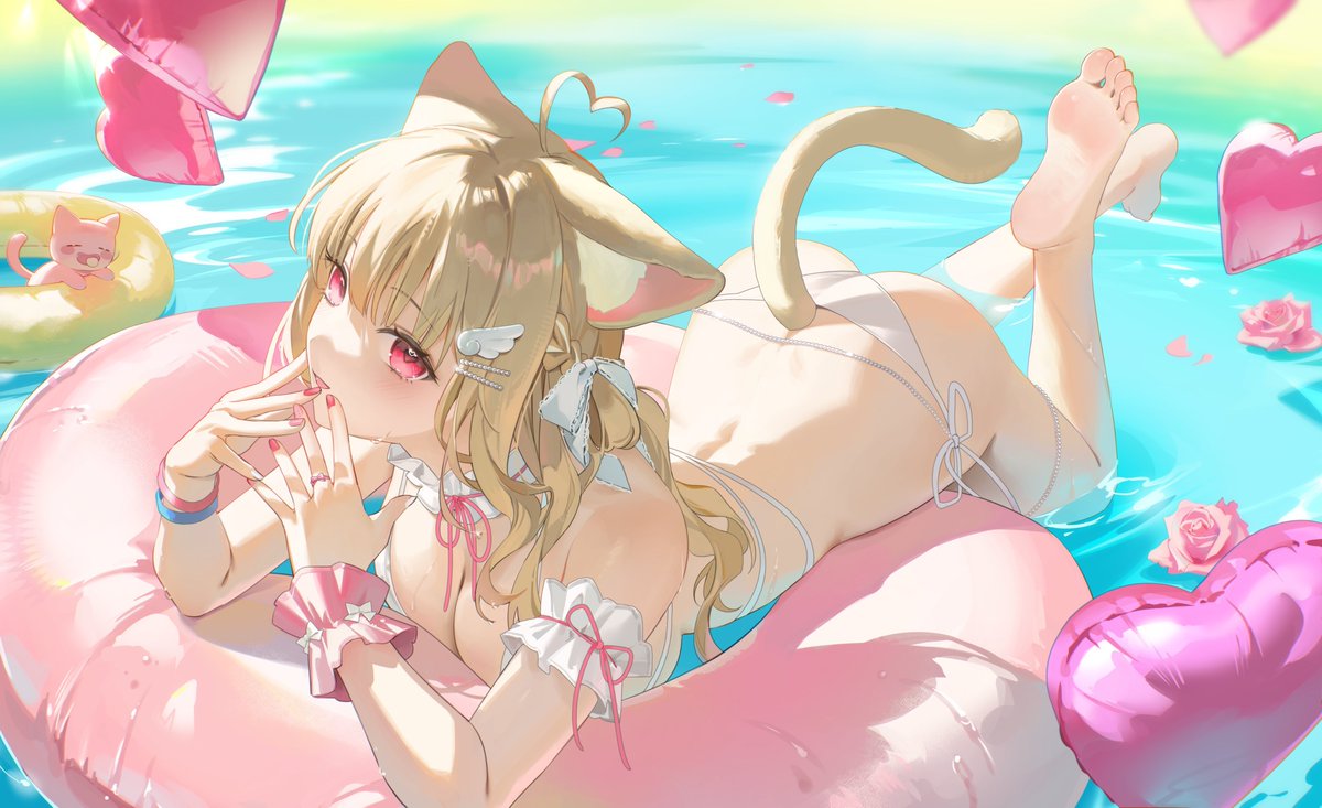 Naru_0__'s tweet photo. REQ) 
猫羽かりんさん💗 https://t.co/OtLCJAY78T