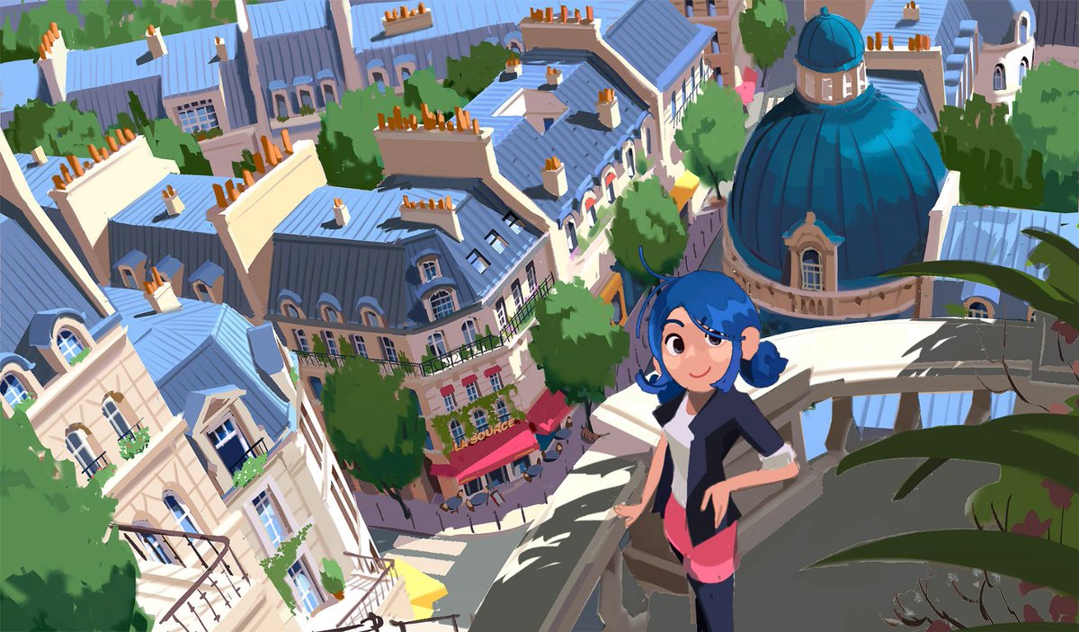 mlbs6conceptart's tweet photo. Paris season 6 concept art
#MLBS6Spoilers #mlbtwt #MiraculousLadybug https://t.co/L07CR1yGRz
