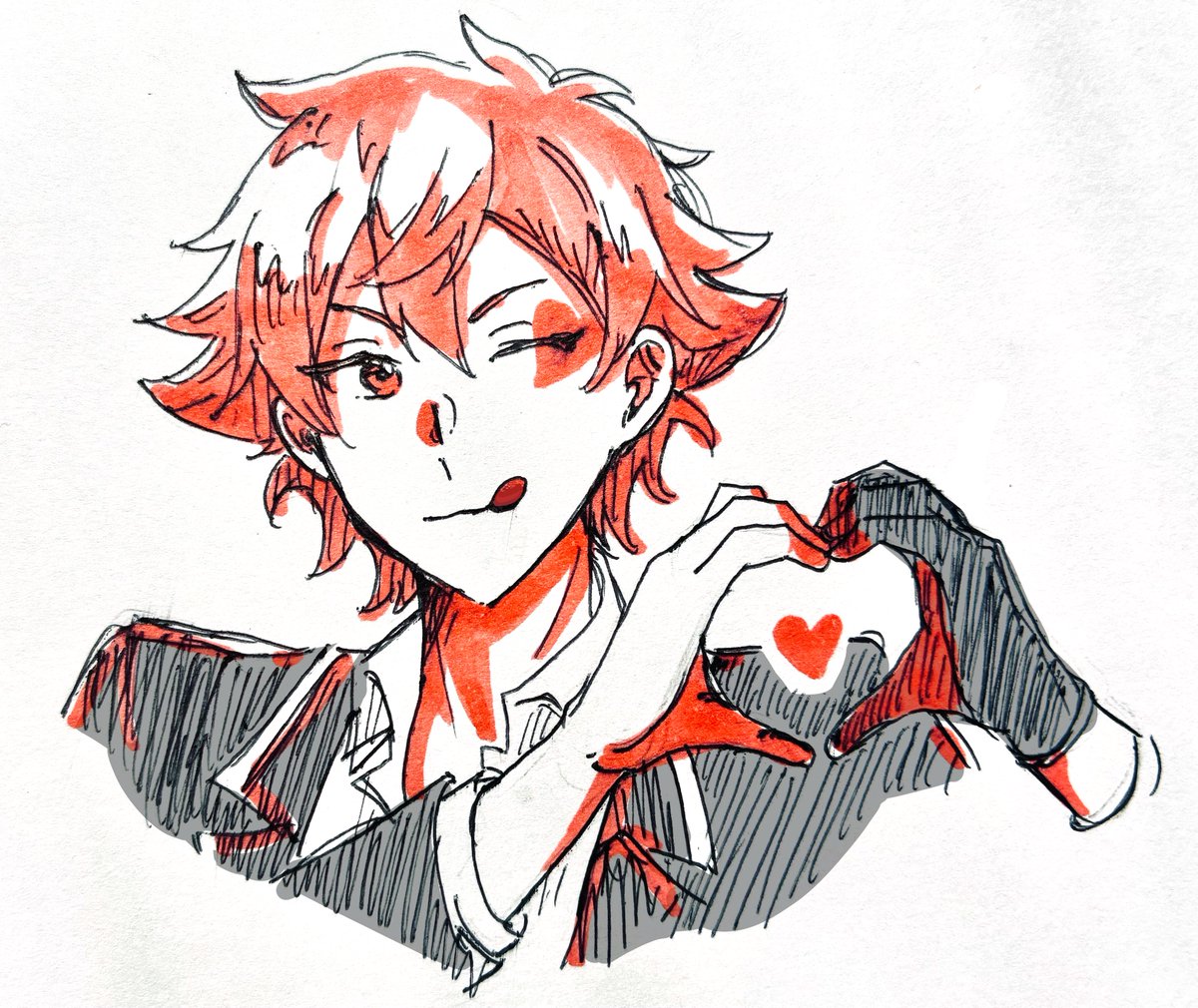 bien_twst's tweet photo. らくがき♥️ https://t.co/6Dz5xwrxrn