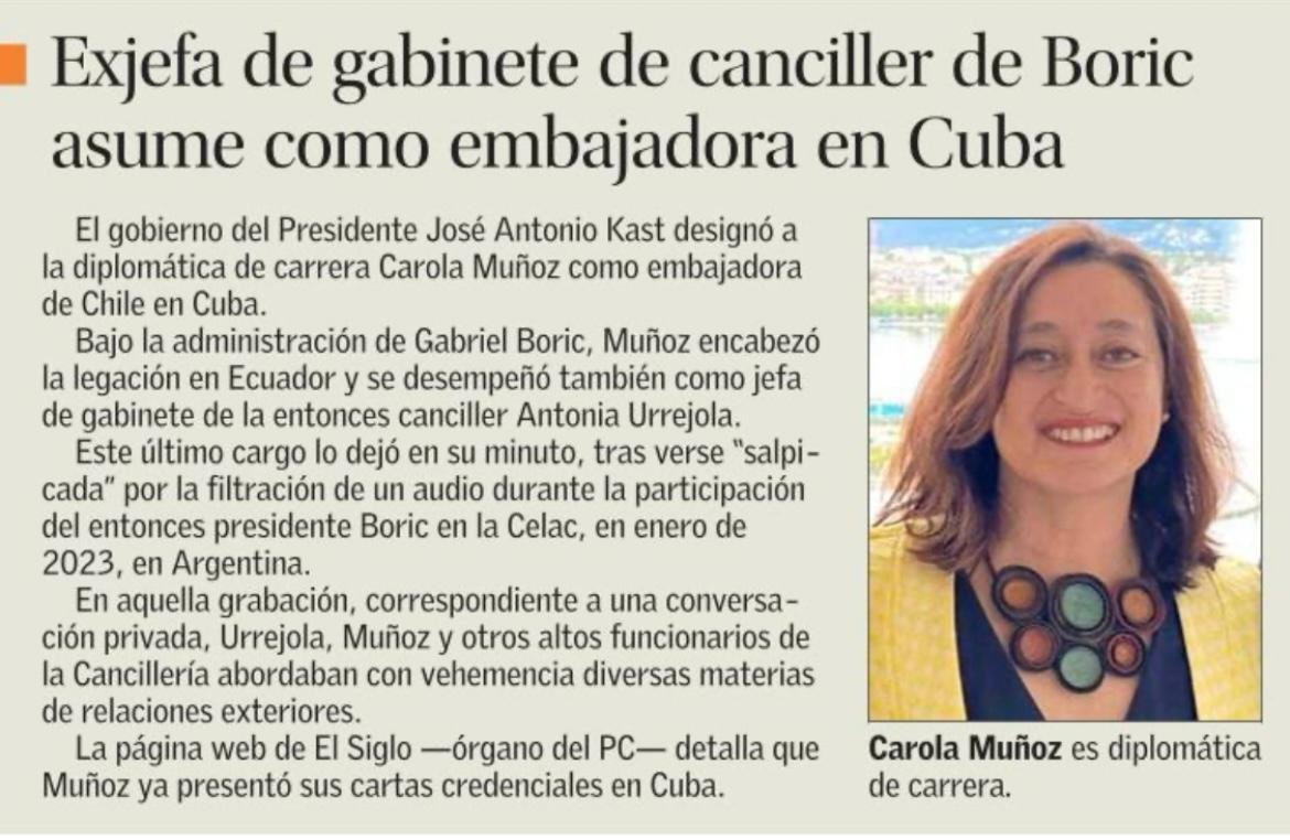 PilarOpazoL's tweet photo. Amigos, para que no digan que critico demasiado a este gobierno acusándome de chaquetera, me encantaría dejar que ustedes opinen sobre esta noticia. 
Sólo voy a decir que el recientemente electo presidente de Colombia rompió relaciones con Cuba. https://t.co/TROJpvPncR