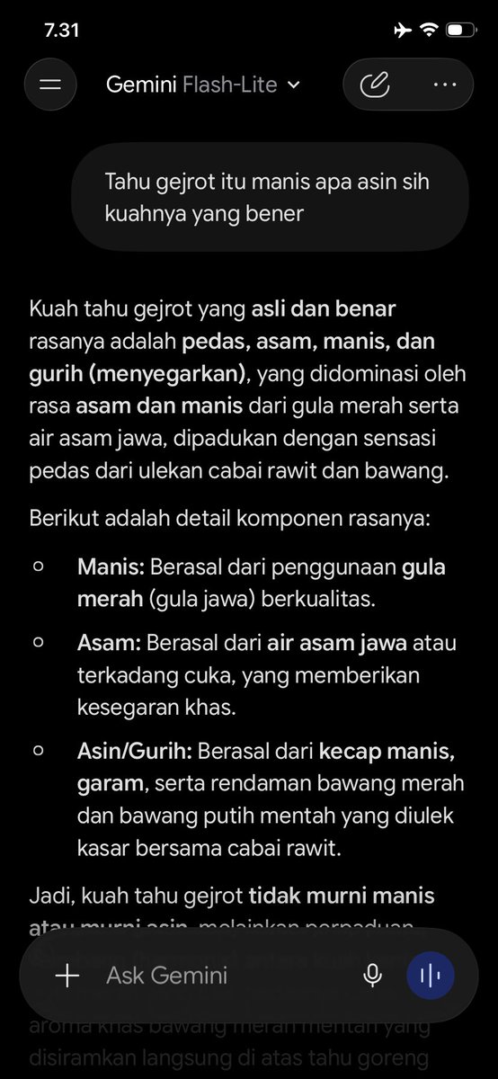 FloeWin's tweet photo. nah lhoooo wkwkwkk yaudah nyoba yg versi asin berarti 🤣 https://t.co/2vFm77bVf3