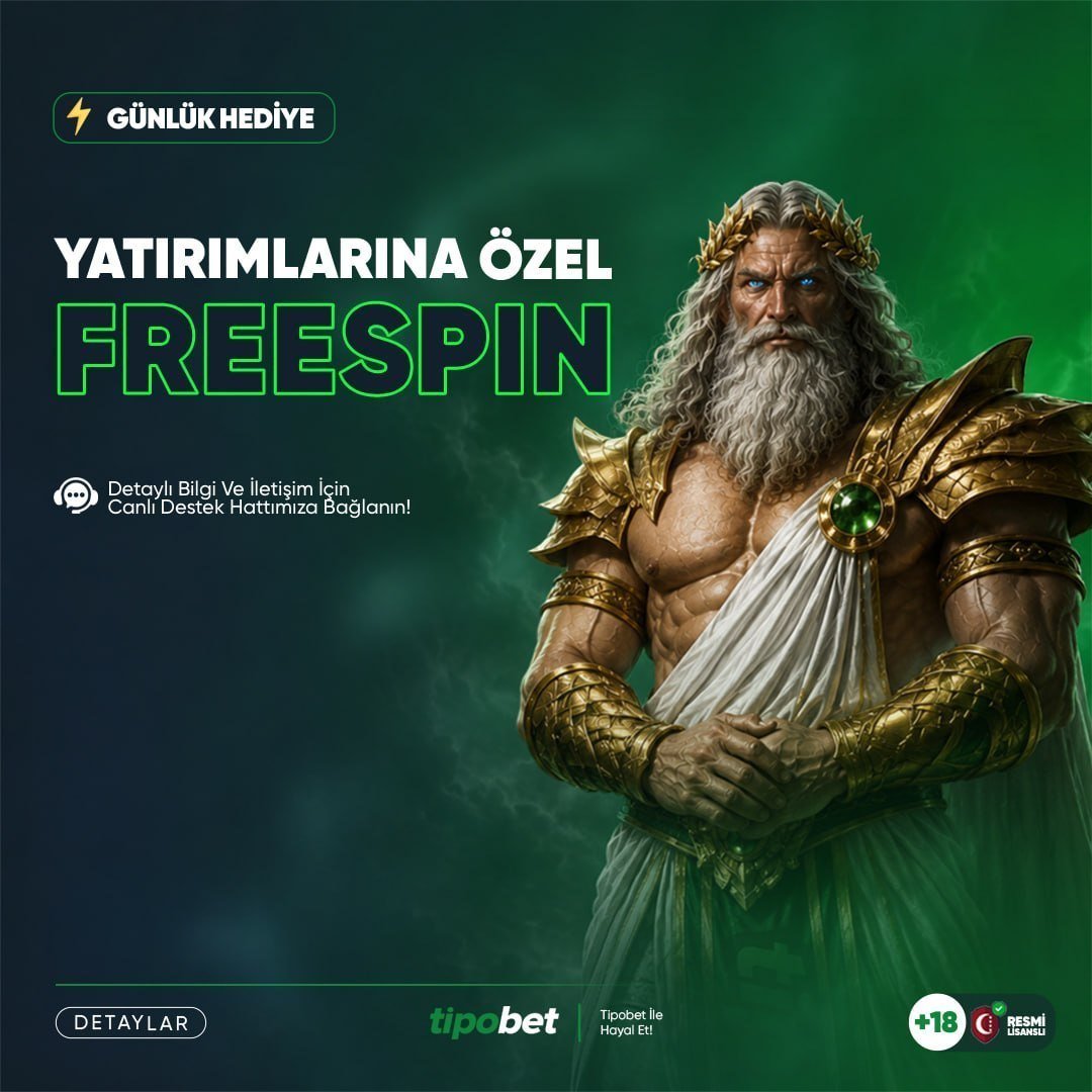 tipobetcomlive's tweet photo. 🎰 Her Gün Freespin Fırsatı Seni Bekliyor! 💚

💰 Bugün yatırım yap, yarın yeni avantajları yakala!

🎁 Yatırımlarına özel Günlük Freespin kampanyasını kaçırma.

📲 Detaylı bilgi için canlı destek hattımıza bağlan! https://t.co/OBnLXoH2E4
