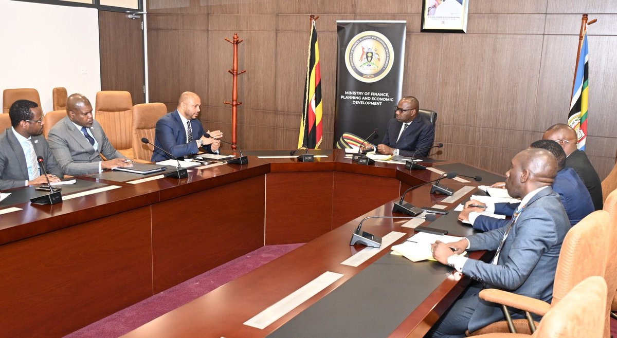 henrymusasizi1's tweet photo. In today’s meeting with the Secretary General of the Organisation of African, Caribbean and Pacific States (OACPS) H.E Moussa Saleh-Batraki I thanked him for the renewed commitment to strengthen the organization,in addition to advocating for the independence of the 79 member states.

Uganda is focused on promoting trade and investment between the member States, adding that Uganda also welcomes partners who are ready to support her ambition of building a 500- billion-dollar economy by 2040. 

We need support and collaboration to drive this agenda through the ATMS and the enablers which include; peace and security, infrastructure development, cheap electricity to support industrialisation and human capital among others