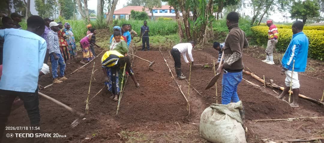 caredrc's tweet photo. 🌱La résilience commence dans les champs !

#Ituri, 26 producteurs pilote de #Rubingo, #Tondoli,#Mugwanga dans la zone de santé #Boga,formés au technique de maraîchage résilient: compost, germoirs et semis.Une étape clé pour renforcer de la sécurité alimentaire. #InvestInHumanity https://t.co/AykxUPwc0C