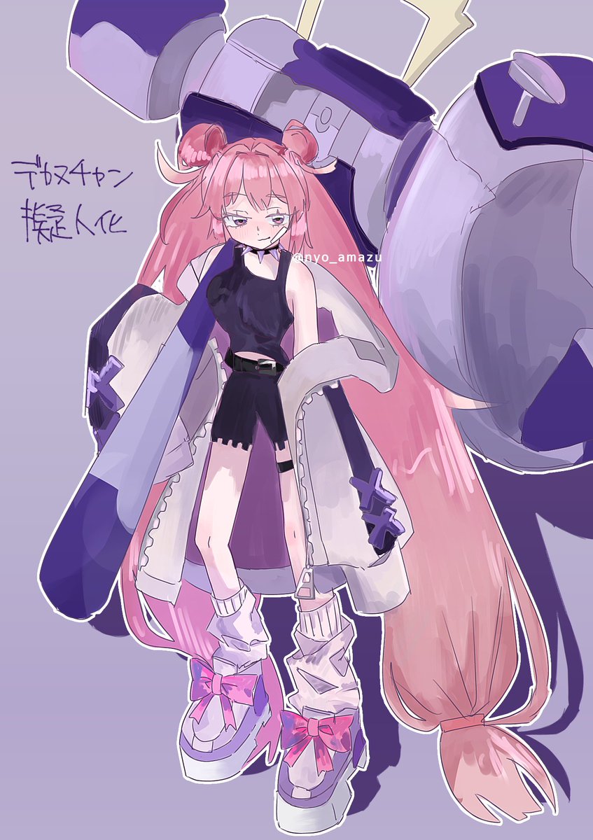nyo_azuma's tweet photo. デカヌチャン擬人化🔨
#デカヌチャン 
#ポケモン https://t.co/dIGTlIPsud