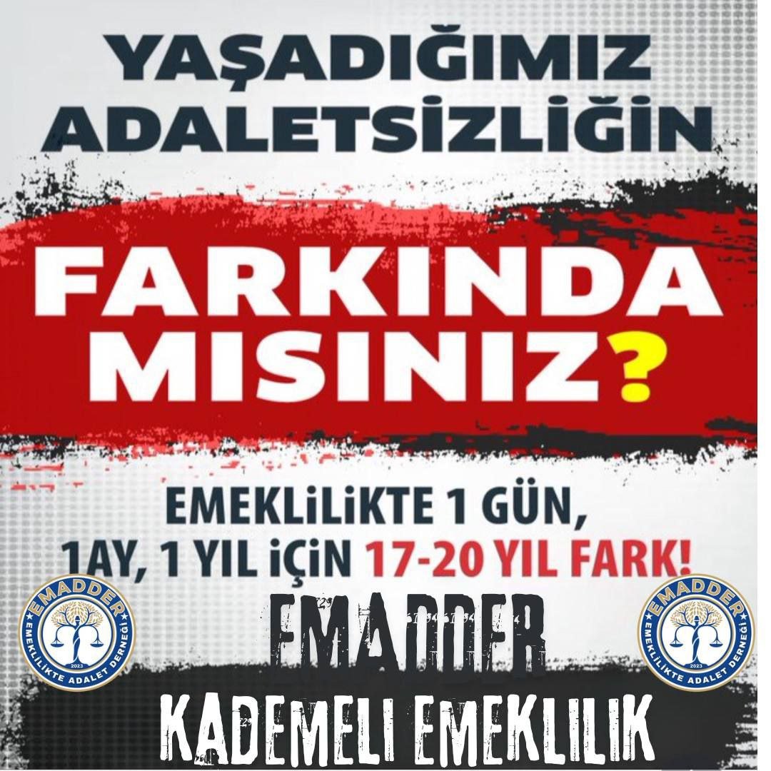 AfyokH's tweet photo. @nowhaber Bu eşitsizlik, bu haksızlık artık bitmeli!
Bir tarih yüzünden milyonlarca emekçi hak ettiği emekliliğe kavuşamıyor.
Kademeli emeklilik için somut adım atılmalı!
@isikhanvedat
@hby34
@AvOzlemZengin
@AhmetAYDIN_02
@EmadDernegi
#EmadderNOWda #KademeliEmeklilik https://t.co/f68JKUjtT1