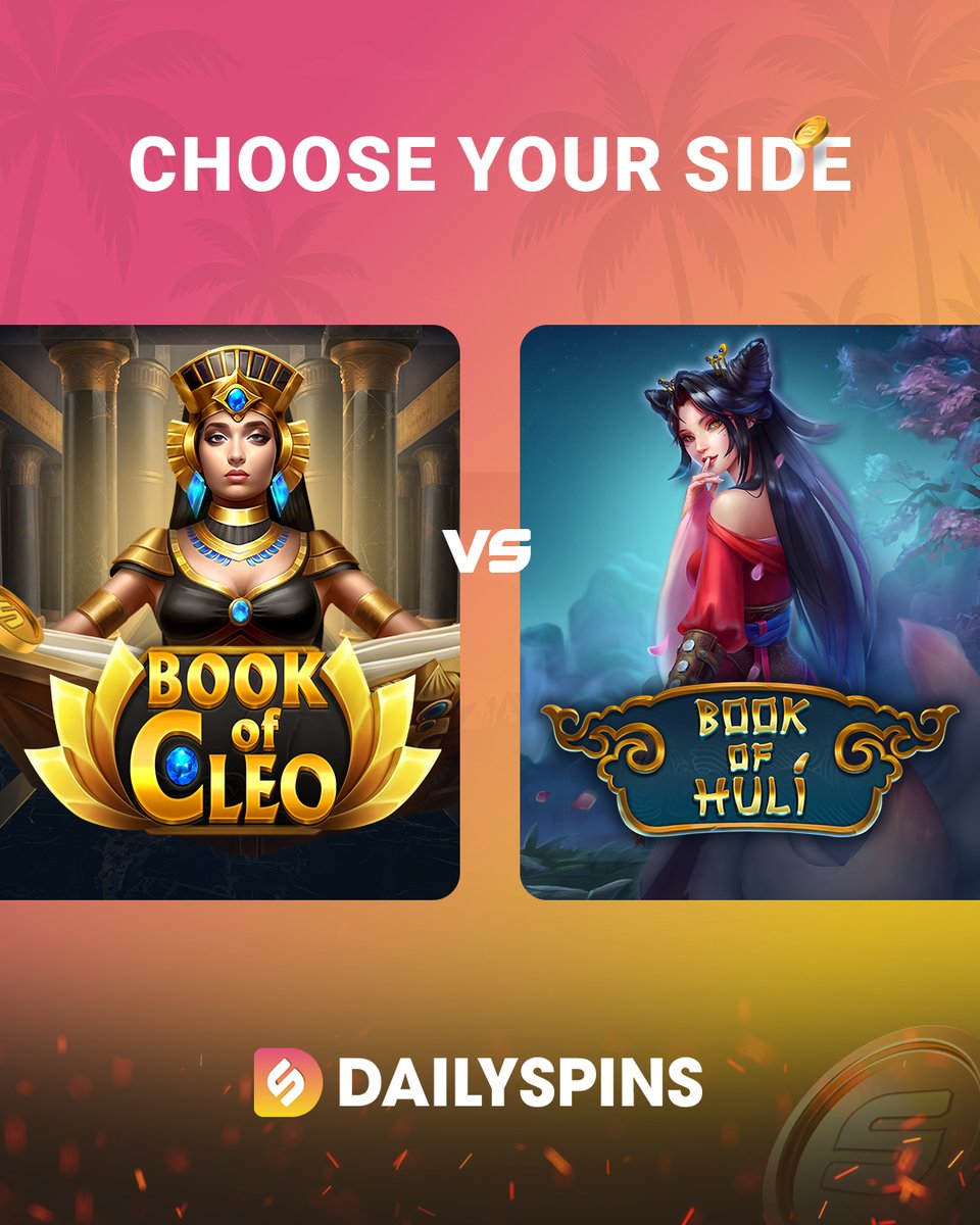 dailyspinscom's tweet photo. 𝐂𝐡𝐨𝐨𝐬𝐞 𝐘𝐨𝐮𝐫 𝐒𝐢𝐝𝐞 📯🧝‍♀️

3 winners will get FREE SPINS! 💸

🔄 RT + tag a friend 
🆔 Drop ID + your side below https://t.co/7bohrlPEup