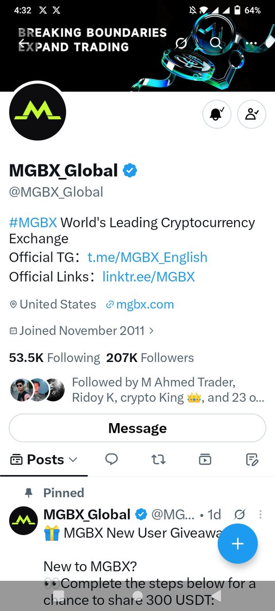 YueLin8's tweet photo. @MGBX_Global #MGBX UID : 1050370 https://t.co/ermS0kJYYy
