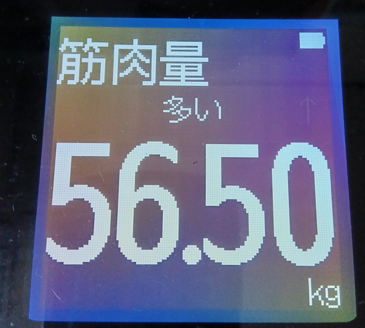 debugotoh1's tweet photo. 7/30の計測
体重71.50kg
体脂肪率16.7%
筋肉量56.50kg
基礎代謝1634kcal/日 https://t.co/6hEzCNuZdl