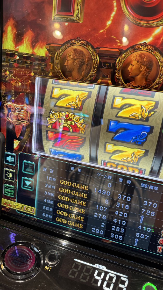 slomani_hayata's tweet photo. パーラーアサヒ森下店さんでの生配信終わり📹

カバネリ→GOD2台渡り歩き

-143k😇😇😇

最後のGODはリプ3 4/12だったけど()

店内はカバネリやジャグなどもしっかりと反応していましたね👍

閉店データでまとめていきます、8/4にスロットも増設みたいですので要チェックかなと👀

お疲れした〜！PR https://t.co/87WgoBbhRA