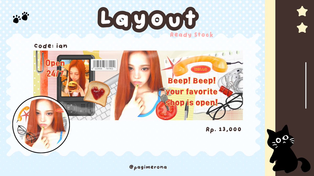 celahmentari's tweet photo. 🍏 Help re-post tysm!

Ha-ii, aku ada layout rs dengan update hargaa >_<! Free retext juga yaa yang berminat bisa jemput ke @pagimerona 

#bealanja https://t.co/nJqhqFH67W
