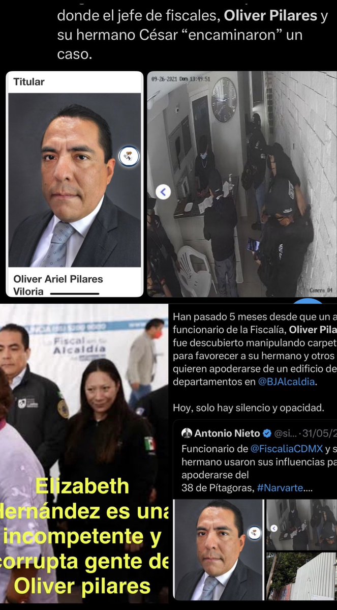 MGarlope45099's tweet photo. @c4jimenez @BJAlcaldia @PJCDMX @SCJN @FiscaliaCDMX Tod@s en BJ sabemos quién cubre a estos delincuentes. Ya se les olvidó que coordinador orquestaba los despojos ??? Falta cambio de todos los COORDINADORES @BerthaAlcalde @FiscaliaCDMX @Congreso_CdMex @adygreaves @ClaraBrugadaM https://t.co/Kw7XP7zZcT