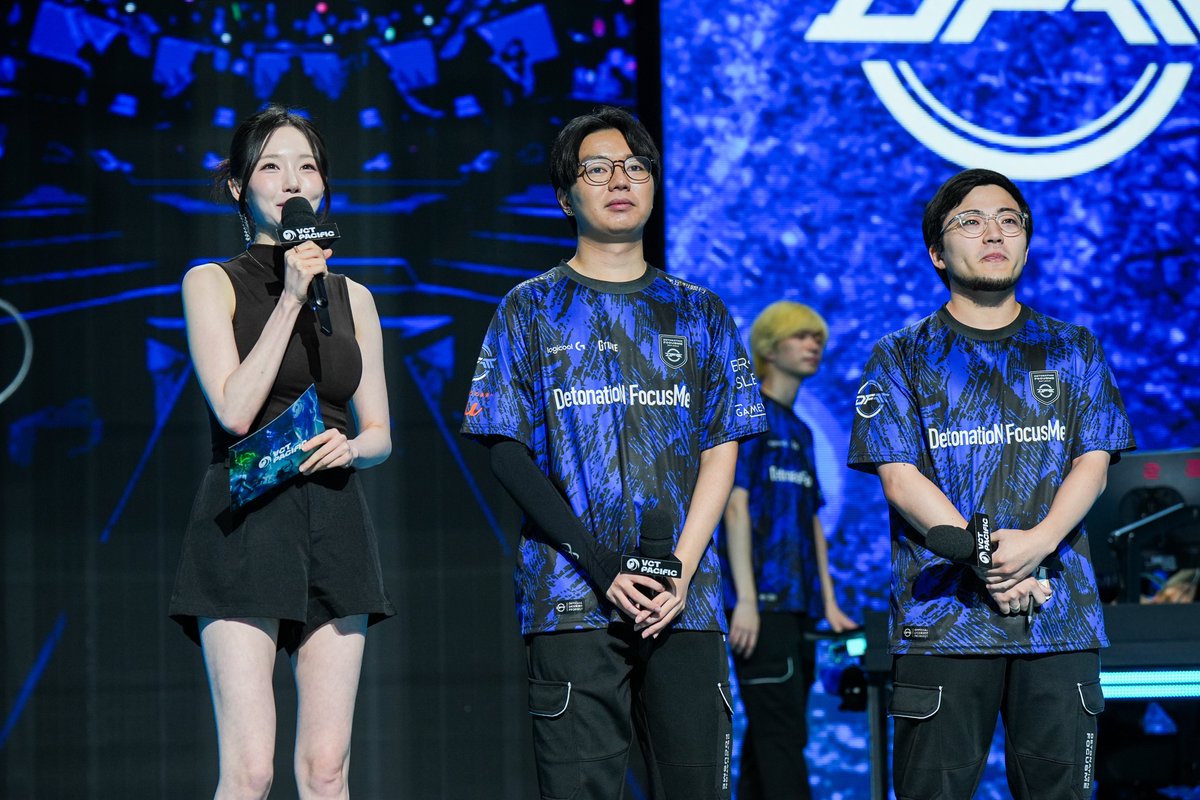 vctpacific's tweet photo. .@DFM_VALORANT RIDE THE WAVE TO THEIR FIRST VICTORY 🌊

A 15-13 overtime win seals the series and finally gets them on the board in Stage 2! https://t.co/mPRceO7L3s