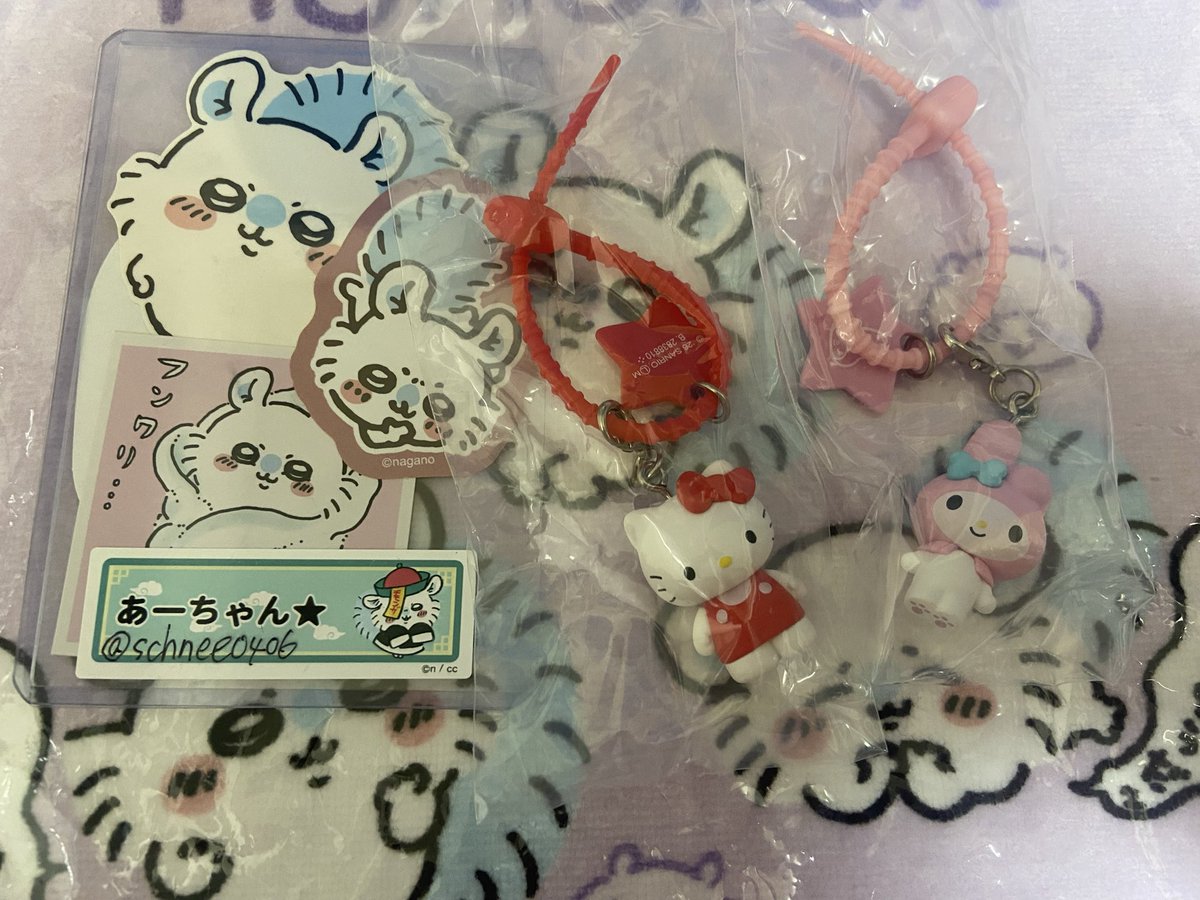 schnee0406's tweet photo. 【交換】
サンリオ ななほしカラフルマルチチャーム ガチャガチャ
譲)キティ マイメロ ポムポムプリン
求)2枚目こんぺいとうチャーム
マイメロ クロミ 各1
異種ですが交換可能な方いましたら宜しくお願い致します。
都内池袋手渡し、郵送可能です。
お声がけが多い場合2:2優先。 https://t.co/uVzsJQKvKj