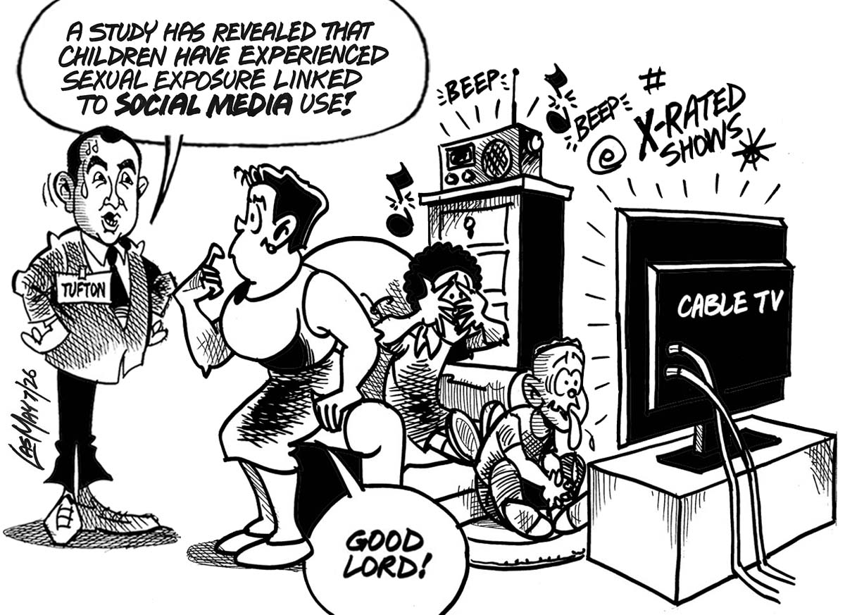 JamaicaGleaner's tweet photo. Today's #LasMay editorial cartoon. See more cartoons: https://t.co/8wZYPRGuhJ https://t.co/6MglIgg09j