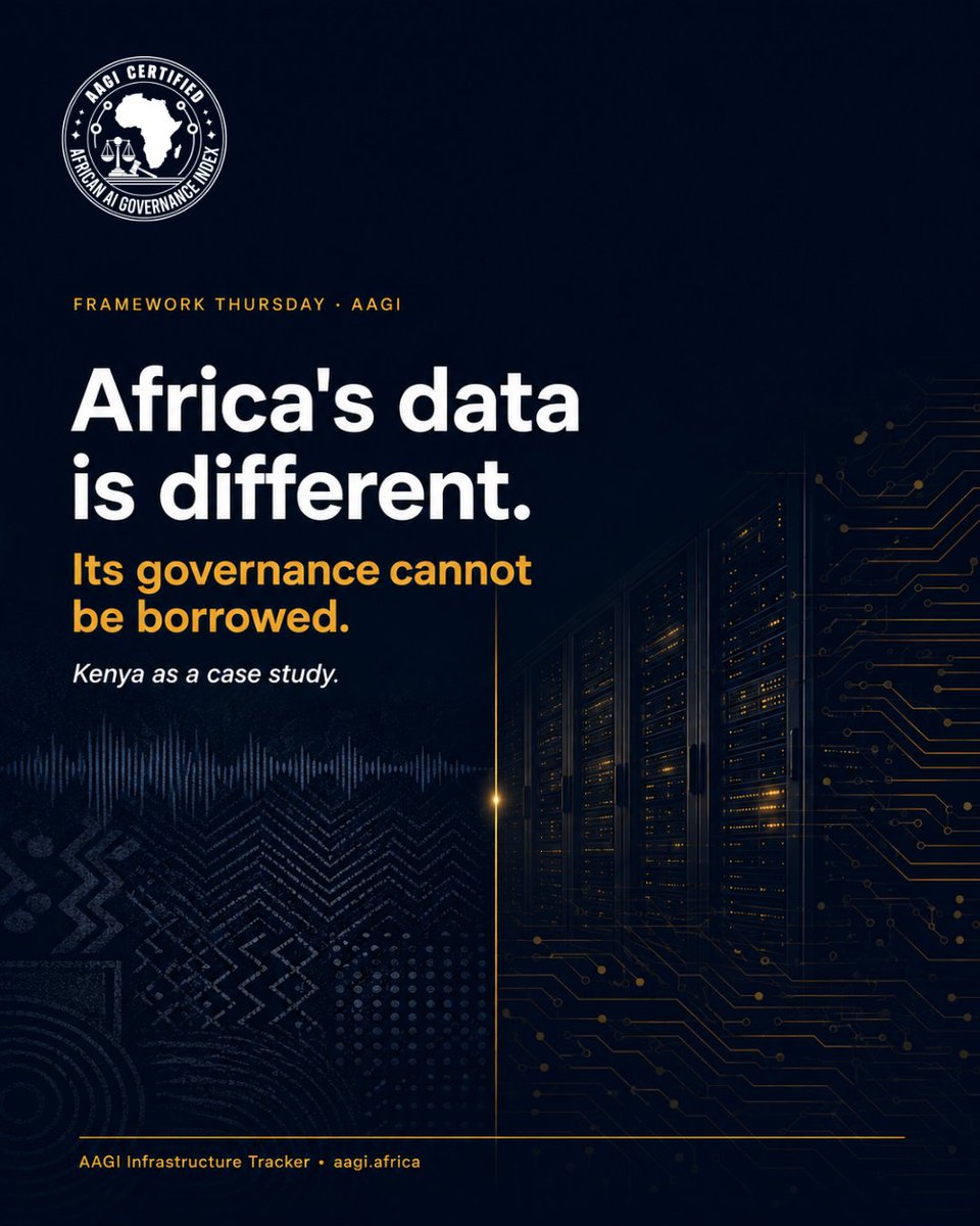 AAGIndex's tweet photo. "Our data is not text. It's oral,
it's visual, it's creative." Amb. Philip Thigo

Global AI models were trained on text.
#Africa 's knowledge lives in speech,image, craft and memory.

Borrowed frameworks leave gaps.

Africa can build its own compute and also write its own rules. https://t.co/Dbmcj7XjCZ
