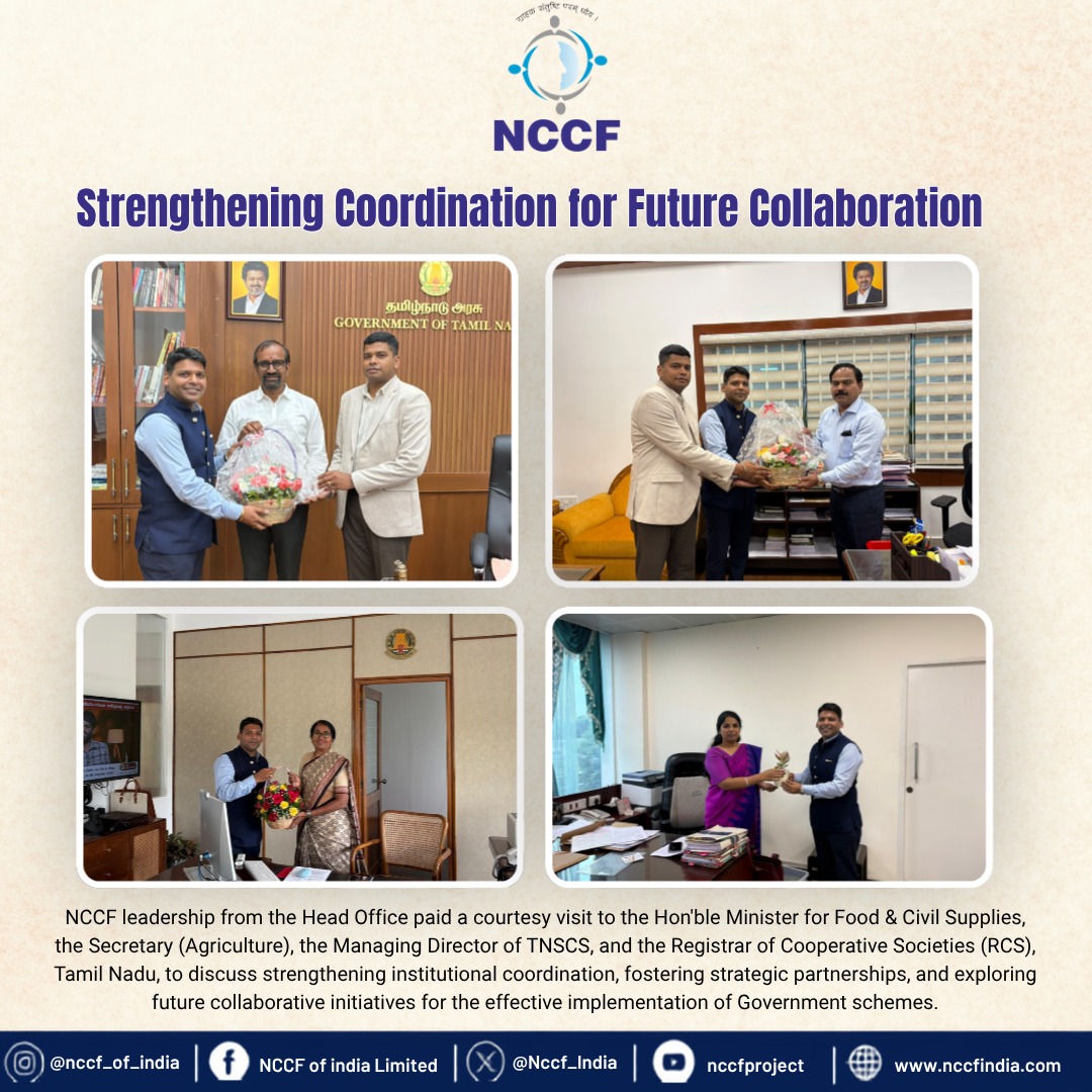 NCCF of India Limited tweet media