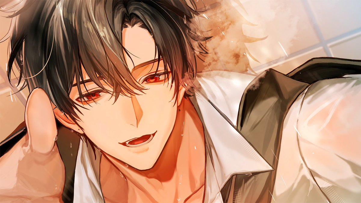aventure_asmr's tweet photo. ⋰ 
🤍新作予告出ました…！
⋱

「相合傘で、一緒に帰りましょ…♡」

距離近めな犬系後輩・犬川君💌
cv. #恋津田蓮也 様

 お気に入り登録もぜひ…💫
https://t.co/RsN1mNzETw https://t.co/IaOfh2g8dS