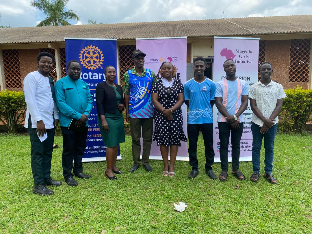 RCHoimaKitara12's tweet photo. @RCHoimaKitara12  was delighted to visit Duhaga S.S. and engage the vibrant members of the Interact Club  ultimately inspiring the next generation of leaders and changemakers. Today’s conversation focused on Gender-based violence and consequently laying a strong foundation for sustainable club growth.

In the spirit of this year's theme-“Creating Lasting Impact,” we are committed to strengthening Interact, nurturing young leaders, and expanding our reach and impact through membership growth and meaningful service. Together, we are building a stronger, more vibrant Rotary family for the future.
Speaking to the over 500 students, the President Dr Mark Kunihira noted “By empowering young people to lead and be masters of their lives, we are creating lasting impact for our communities tomorrow, building a generation that turns opportunity into sustainable change.”
He further called upon parents and all the community members to support their children in pursuit of service and noted that Rotary is full of opportunities and possibilities for the future. @RCSsese
#RotaryEyamba  #CreatingLastingImpact #RC_HoimaKitara #InteractClub #DuhagaSS #PeopleOfAction #ClubGrowth #YouthLeadership #RotaryInUganda