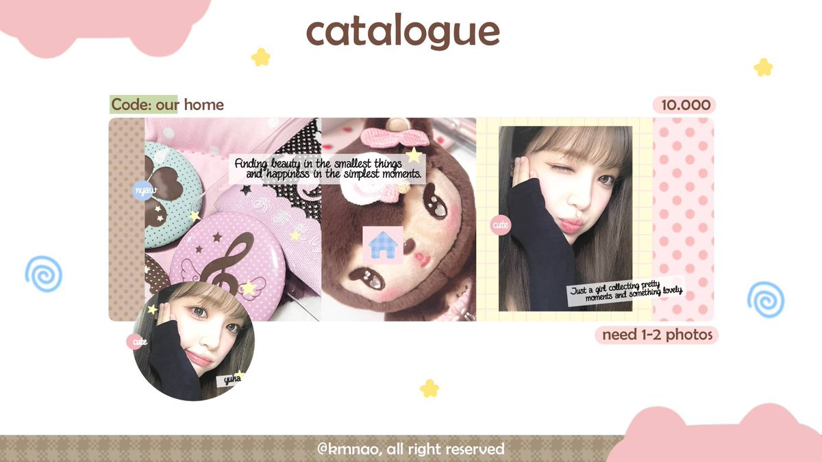 kmnao's tweet photo. any interaction will be appreciated! timakaci

halo mentemen ^__ kenalan yuk sama anak baru yang masuk ke katalog layout nyimut aku! jika ada kesamaan dengan ba lain tolong kabari aku di dm atau tele. layout modelnya juga ufs dan aku open titip special!! ⭐️

#bealanja https://t.co/n53I0aXXcH