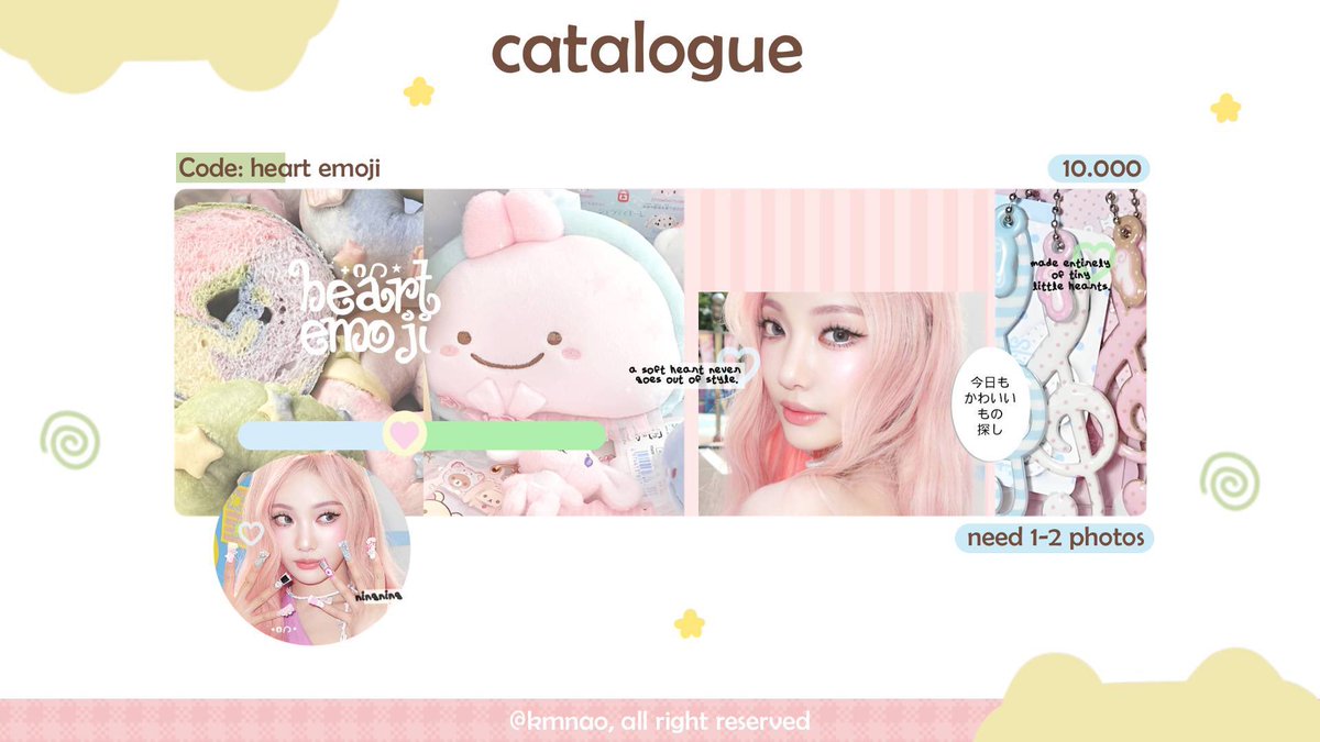 kmnao's tweet photo. any interaction will be appreciated! timakaci

halo mentemen ^__ kenalan yuk sama anak baru yang masuk ke katalog layout nyimut aku! jika ada kesamaan dengan ba lain tolong kabari aku di dm atau tele. layout modelnya juga ufs dan aku open titip special!! ⭐️

#bealanja https://t.co/n53I0aXXcH