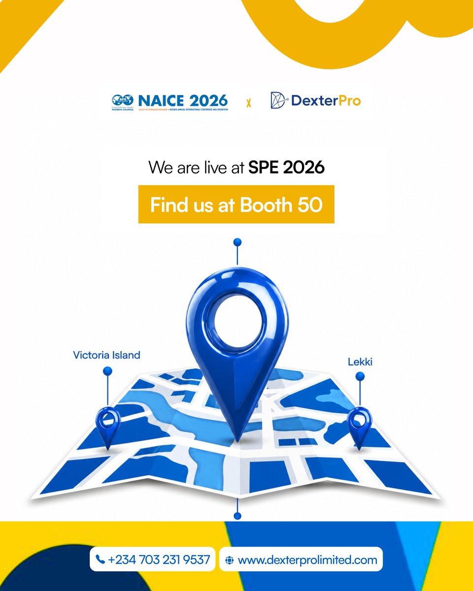 dexterproA's tweet photo. We're live!!!🚀

#NAICE2026 #DexterPro #EnergySector #Networking #EnergyCommunity https://t.co/An09WRJZfH