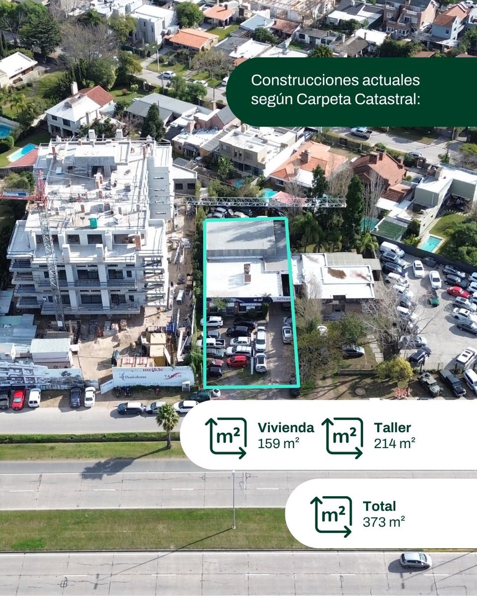 iocco1949's tweet photo. 📍 Remate judicial sobre Av. de las Américas
Casi Gabriela Mistral · Padrón N.º 3.796

Una oportunidad para inversión o desarrollo en una zona de gran crecimiento.

📐 Terreno de 967 m²
🏗️ 373 m² construidos (vivienda + taller)
🏘️ Zona de Vivienda Promovida (Plan COSTAPLAN)

📅 Jueves 27 de agosto
🕑 14:00 h
📍 Juzgado Letrado de Ciudad de la Costa, 5.º Turno (Av. Giannattasio km 23)

💵 Remate sin base, en dólares.
Consultanos para más información.

Más info: https://t.co/6d7EMnMFsu
Consultas al +598 91010666