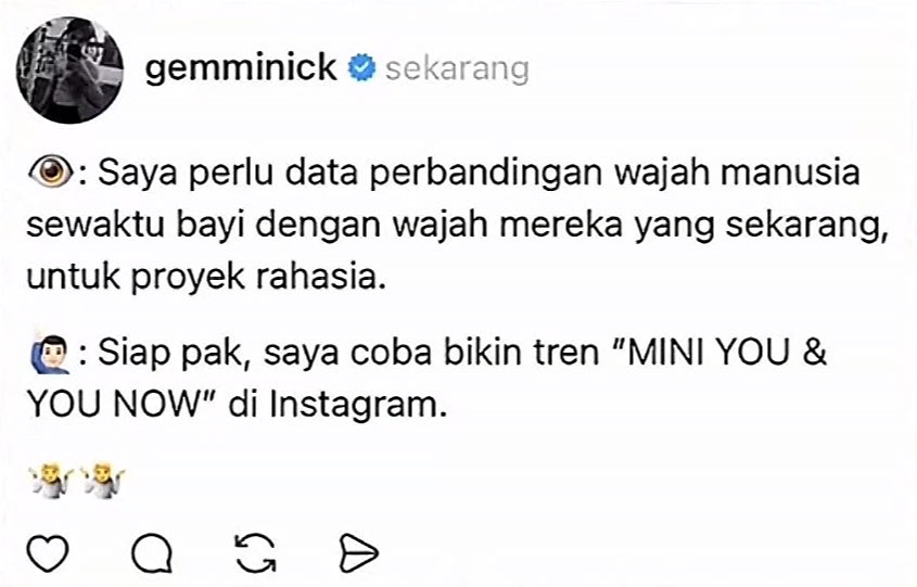 txtkaryawan's tweet photo. POV lu liat temen-temen lu pada bikin trend ini👀 https://t.co/NgbH8GD4gy