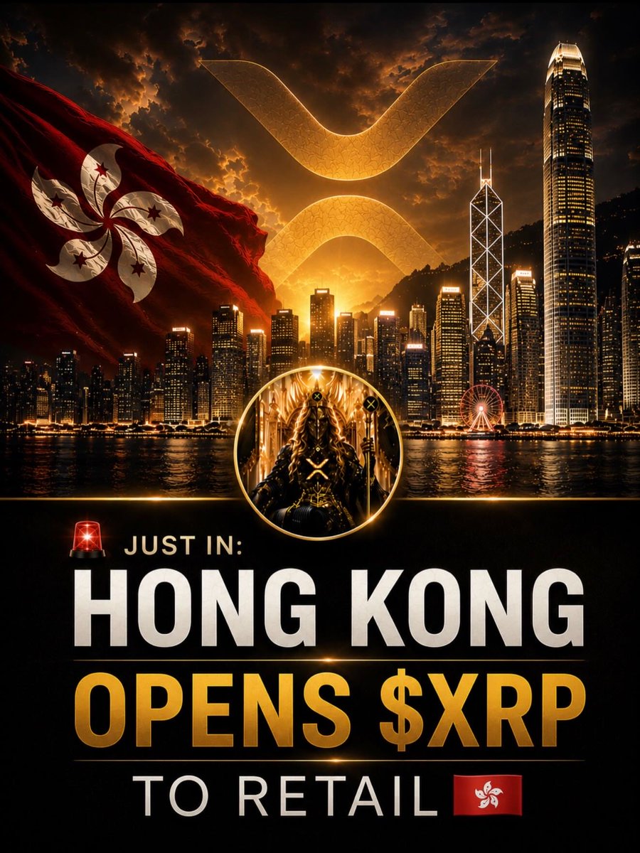 XrpFocus's tweet photo. For the first time, retail investors in Hong Kong can access XRP through a licensed exchange.
XRP is now being offered alongside some of the biggest digital assets in the market.
Momentum for XRP adoption continues to build.
#xrp #hongkong #crypto #ripple https://t.co/5DwyWEG5oV