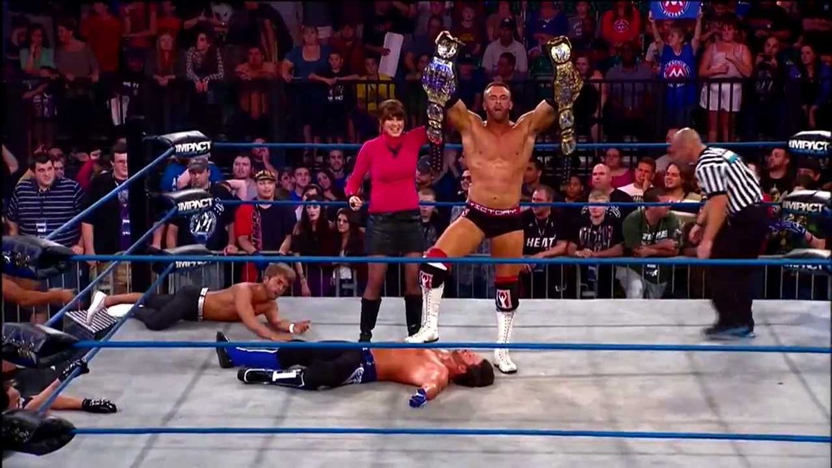 RomanEra0's tweet photo. Nick Aldis on being as AJ Styles’ final opponent in TNA, “it’s something I’d probably rather forget”:

“It’s a dubious honor and something I’d probably rather forget. Was horribly booked, and it didn’t do me any favors.”

(Chris Van Vliet) https://t.co/6gWJsc3Adf