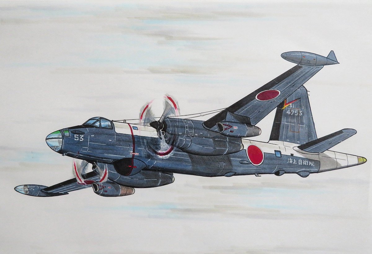 🇯🇵 #海上自衛隊 対潜哨戒機P-2J おおわし 第51航空隊(VX51)