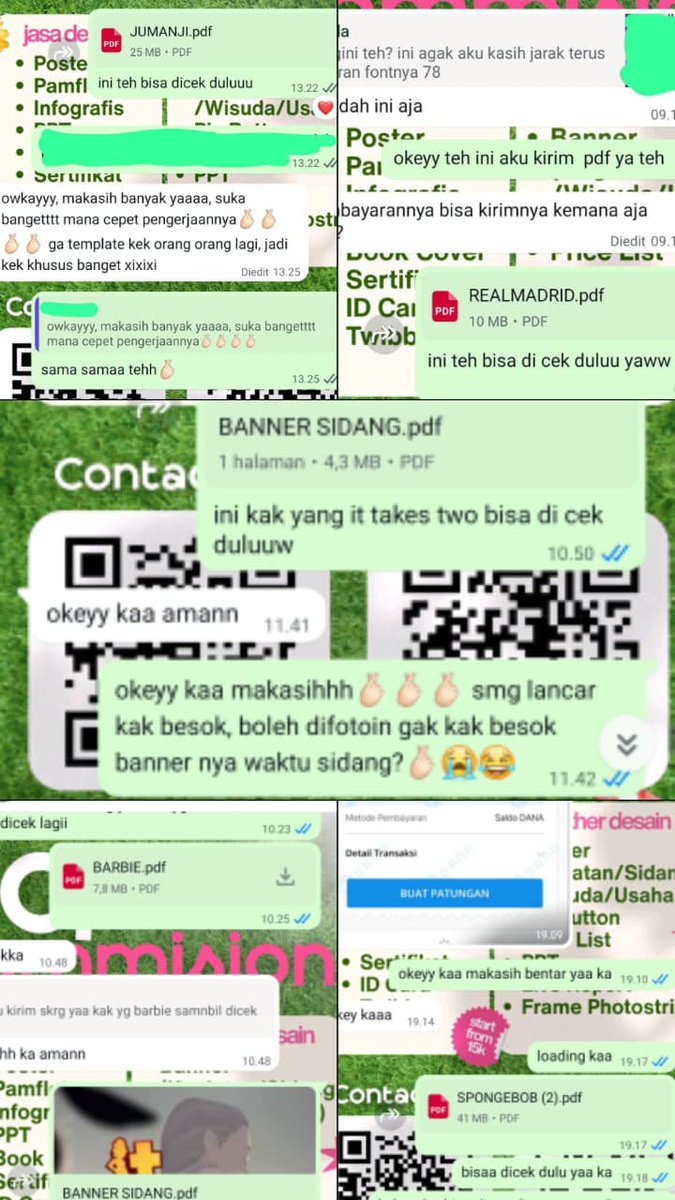 puwjy's tweet photo. yuk yg mau jasa desain banner sidang/wisuda aku bisa banget, mulai dari 20k aja. Bebas request bebas revisi smpe acc, langsung wa ke nomor  ini ya 085647456806. Testi dan portofolio dibawah ini!!
#zonauang #jasadesain https://t.co/bNgHsq7kLx