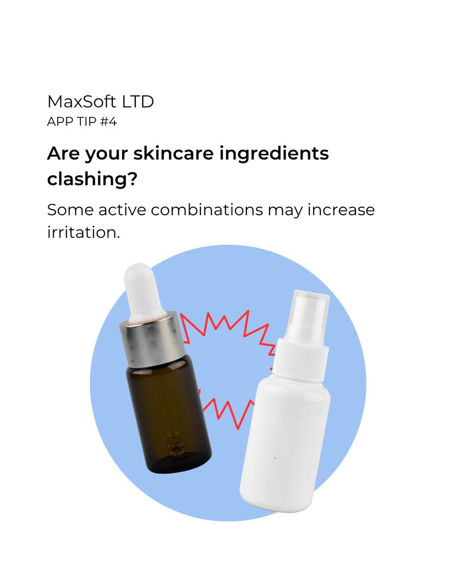 Maxsoftbg's tweet photo. More active ingredients don’t always mean better results.

Combining retinoids with strong exfoliating acids, or layering several exfoliants, may increase dryness and irritation for some people.

Start gradually, follow the instructions, and watch how your skin responds.

Which skincare combination should we explain next?

The content is for general information and does not replace professional dermatological advice.

#Skincare #SkincareTips #Retinoids #SkincareIngredients