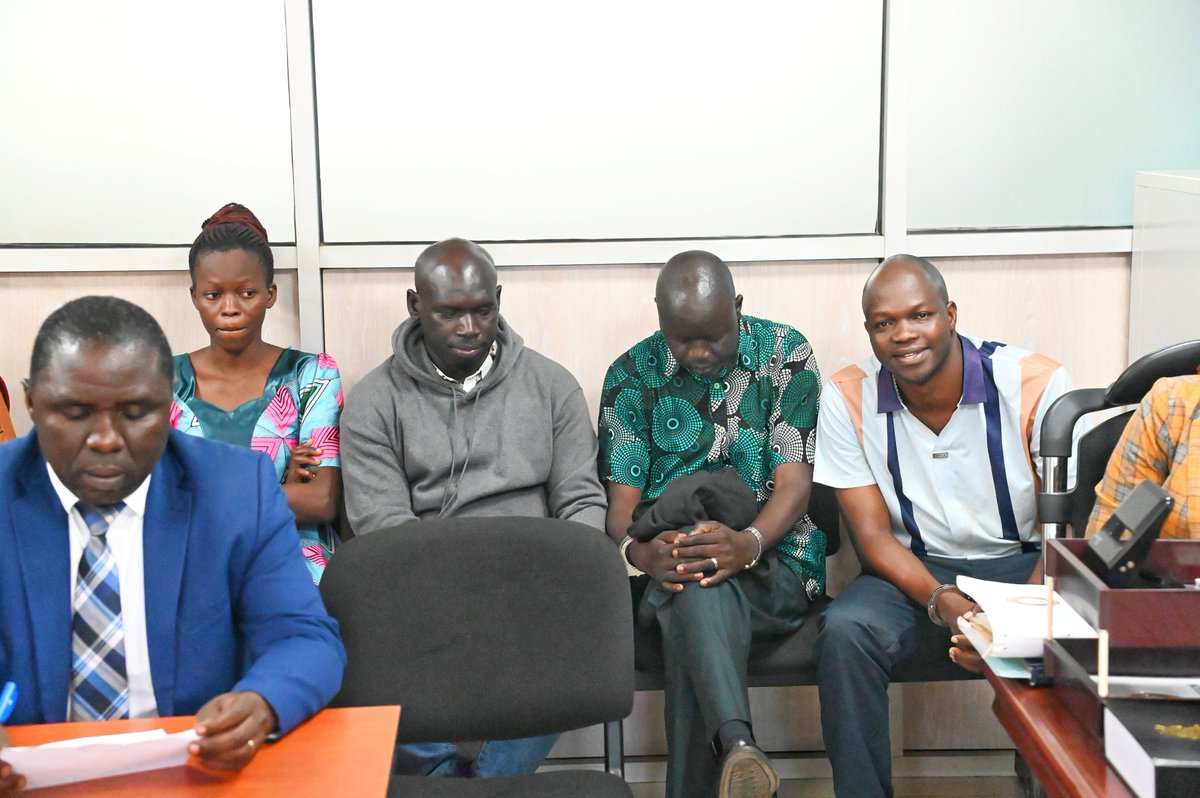 AntiGraft_SH's tweet photo. CONVICTION!
THREE LIRA DISTRICT OFFICIALS SENTENCED TO FOUR YEARS' IMPRISONMENT

The Anti-Corruption Division has today sentenced three officials from Lira District Local Government to four years' imprisonment each, while a private individual was sentenced to one year in prison.
The convicted persons are:

Opio Francis – District Staff Surveyor.

Otike Pabius – District Natural Resources Officer.

Ogwanga Joel – Cartographer at the Ministry of Lands, Lira Zonal Office.

Atoo Rebecca – Sister to Opio Francis, in whose name the fraudulently acquired land was registered. She was sentenced to one year's imprisonment because she was not a public officer but facilitated the fraud.

Between February and August 2019, Lira District Local Government initiated the process of obtaining a certificate of title for its land at Ireda Estate. During the survey process, Opio Francis and Otike Pabius deliberately excluded a portion of the land. With the assistance of Ogwanga Joel, they fraudulently procured a Freehold Certificate of Title for Plot 3–5 Ben Emor Road, Ireda Estate, covering the excluded land, and registered it in the name of Atoo Rebecca.

After the title was obtained, Atoo Rebecca sold the land to Olam Pius, with all the convicted persons participating in and witnessing the transaction.

On 20 June 2023, @AntiGraft_SH working with @CID1_UG and @ODPPUGANDA arraigned the accused before the Anti-Corruption Division. Upon evaluating the evidence, the Court found them guilty and convicted them on charges of Abuse of Office, Fraudulent Procurement of a Certificate of Title, and Conspiracy to Defraud. The three public officials were each sentenced to four years' imprisonment and will not hold any public office for the next 10 years, while Atoo Rebecca was sentenced to one year in prison.