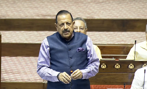 PIB_India's tweet photo. Union Minister @DrJitendraSingh tables Public Examinations (Prevention of Unfair Means) Amendment Bill, 2026 in Rajya Sabha

✴️Bill further strengthens legal framework to curb examination malpractices and safeguard interests of students and youth

✴️Six Special Fast Track Courts Operational; More Planned for Speedy Disposal of Public Examination Cases: Union Minister 

Read here: https://t.co/uoKFIhV7K6

#PublicExaminationsAmendmentBill @EduMinOfIndia