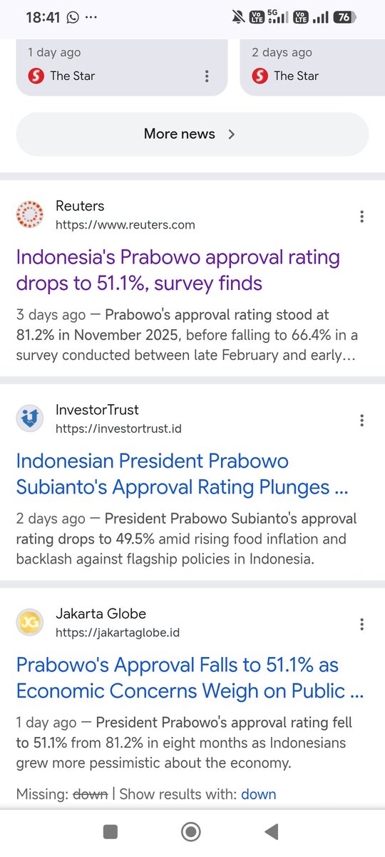 Afzon_Dakka's tweet photo. Turunnya approval rates @prabowo ke 51% sudah mendunia ya.. 

jadi jika Om Qodari tiba-tiba mau naikkin ke 80% , ya tinggal laporin aja Biro Research nya ke Asosiasi Research Politik di Dunia, pasti disambut dengan baik gaes. 

Kami pernah melaporkan satu biro riset ke Asosiasi Marketing Research International (biro riset itu mencantumkan bahwa mereka tergabung di Asosiasi Marketing Research International) hasilnya berdampak lho!