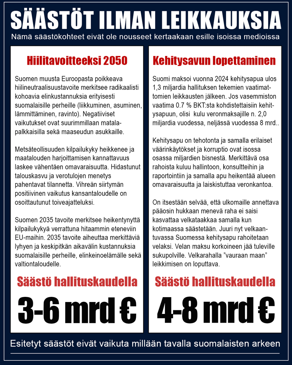 JMTVainio's tweet photo. @TereSammallahti On mielipuolisen idioottimaista, että virallinen Suomi tavoittelee yhä 2035 hiilineutraalisuutta AINOANA EU-maana. Esim. puolueesi Tere, ei suostu keskustelemaan yleisesti mahdottomaksi tunnustetun tavoitteen harmonisoinnista EU:n 2050 tasolle - kuten ei muutkaan vasemmistossa. https://t.co/ajyOwcylUS