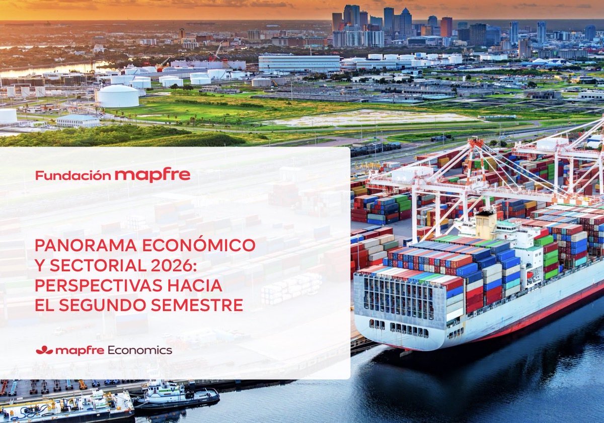 ManuelAguileraV's tweet photo. .@Mapfre Economics ha publicado hoy, a través de @fmapfre, su informe “Panorama económico y sectorial 2026: perspectivas hacia el segundo semestre". El reporte puede descargarse en el siguiente enlace:

https://t.co/muTTfAWHiV

#MapfreEconomics https://t.co/Ad8fQP4owR