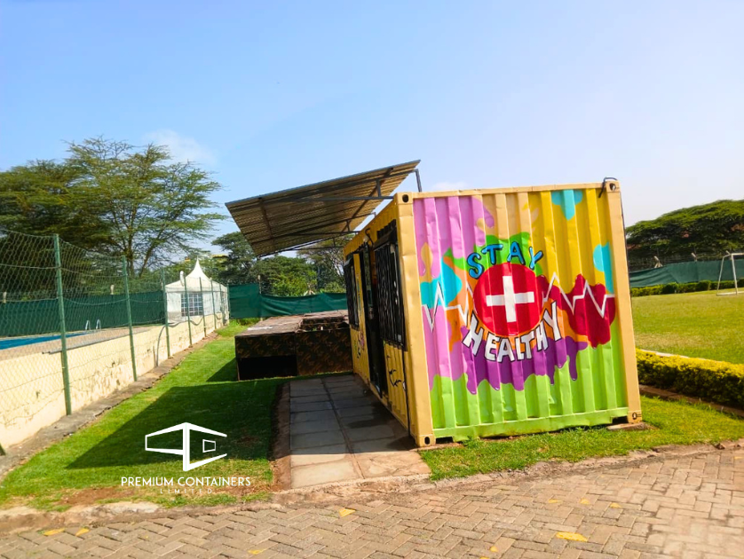 Premium2008's tweet photo. Through recycling, discarded shipping containers are now crafted into useful, functional living and workspaces. 
Here is one, a 20Ft unit, conveniently completed for a client in Nairobi, a modular home office. 
Learn more via https://t.co/KyamvLH0Pw

[De La Rue IEBC Faith Cherotich London KPLC]