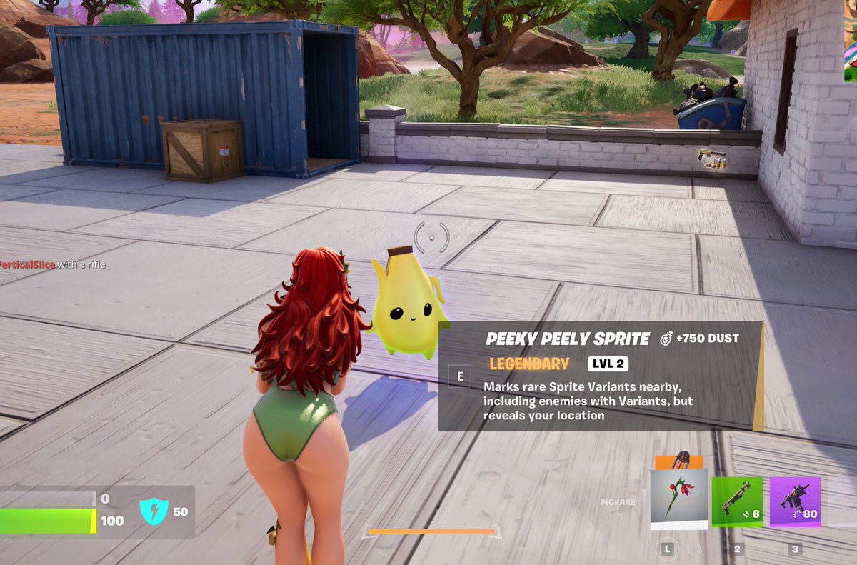 Bobo00713's tweet photo. I found NEW Peely Sprite
#Fortnite https://t.co/hJ9lUthoQy
