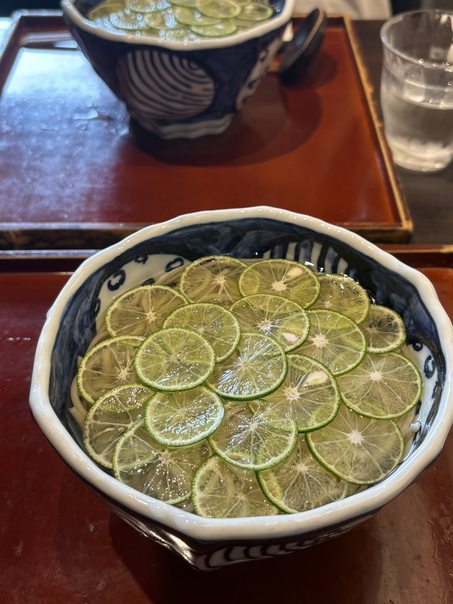 gma_web_y's tweet photo. 念願のすだち蕎麦🍋
お気に入りすぎて4回目の九頭龍◡̈

#神楽坂ランチ
#九頭龍蕎麦
#企業公式相互フォロー https://t.co/UABE07Wltk