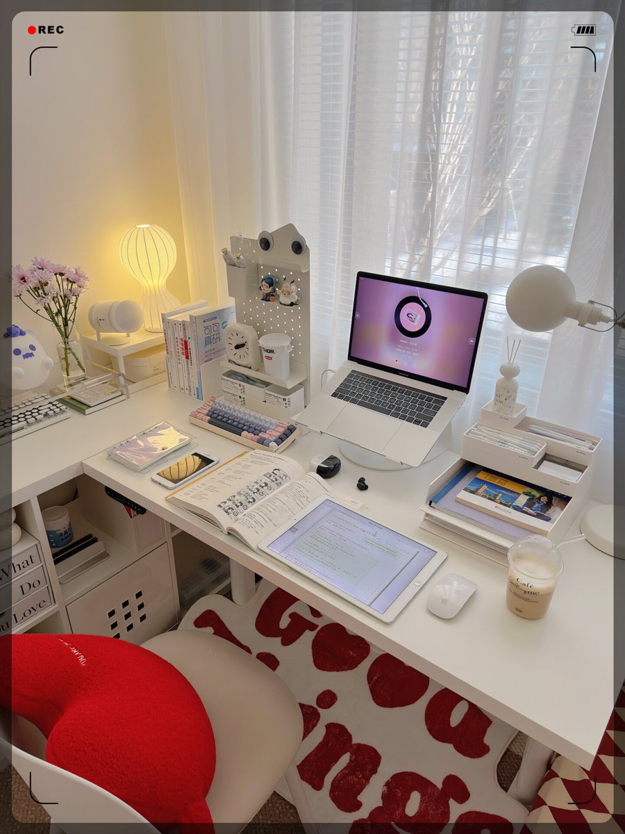 SuzanneP75569's tweet photo. A tidy desk = a tidy mind  Small changes (like a potted succulent and cable organizers) make workdays way less stressful. What’s your go-to desk hack https://t.co/BPeOhKia32